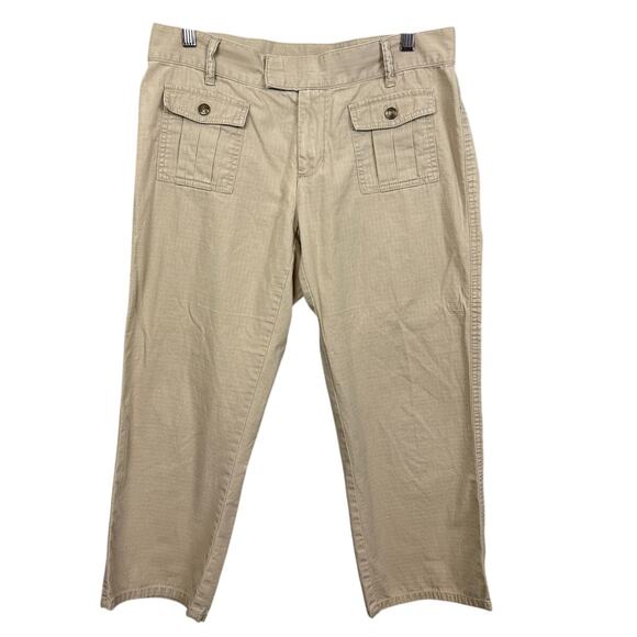 Y2K Vintage Polo Jeans Company Ralph Lauren Womens Low Rise 4 Pocket Pants Sz 10 - Picture 1 of 9